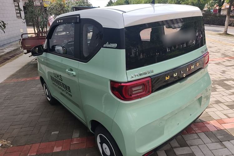 Used Wuling Hongguang MINIEV 2021 Macaron Premium Model – Lithium Iron Phosphate Rear Left 45 Deg