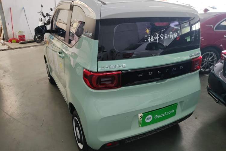 Used Wuling Hongguang MINIEV 2021 Macaron Premium Model – Lithium Iron Phosphate Rear Left 45 Deg