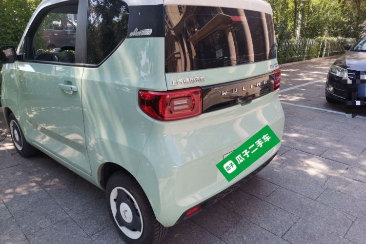 Used Wuling Hongguang MINIEV 2021 Macaron Premium Model – Lithium Iron Phosphate Rear Left 45 Deg