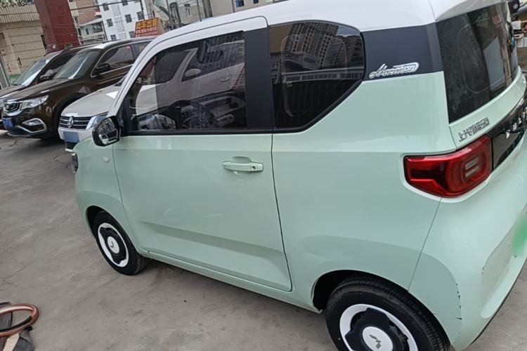 Used Wuling Hongguang MINIEV 2021 Macaron Fashion Model Lithium Iron Phosphate Rear Left 45 Deg