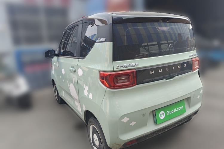 Used Wuling Hongguang MINIEV 2021 Macaron Premium Model – Lithium Iron Phosphate Rear Left 45 Deg