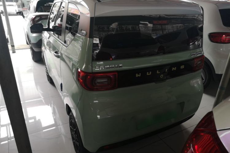 Used Wuling Hongguang MINIEV 2021 Macaron Premium Model – Lithium Iron Phosphate Rear Left 45 Deg
