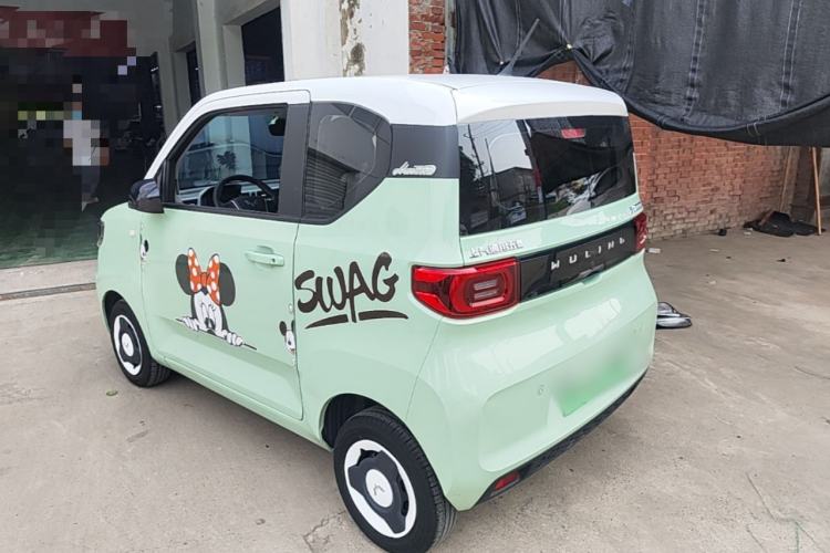Used Wuling Hongguang MINIEV 2021 Macaron Premium Model – Lithium-NMC Rear Left 45 Deg