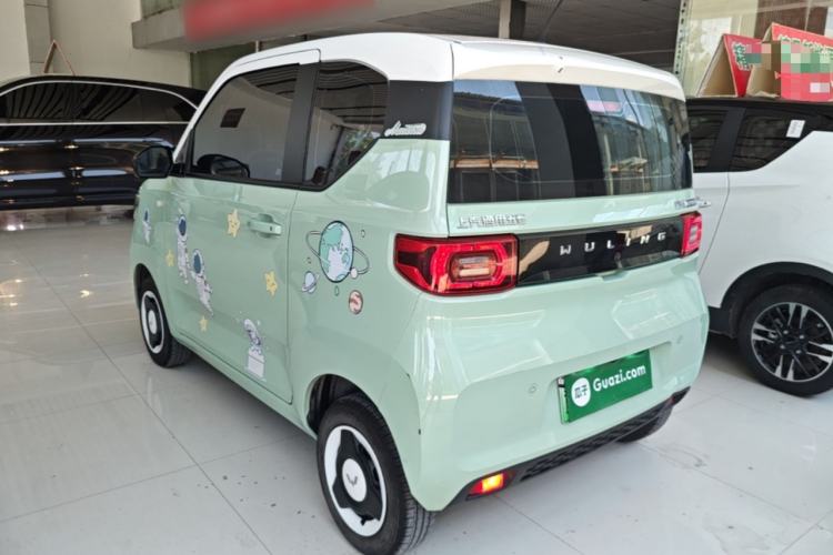 Used Wuling Hongguang MINIEV 2021 Macaron Premium Model – Lithium Iron Phosphate Rear Left 45 Deg