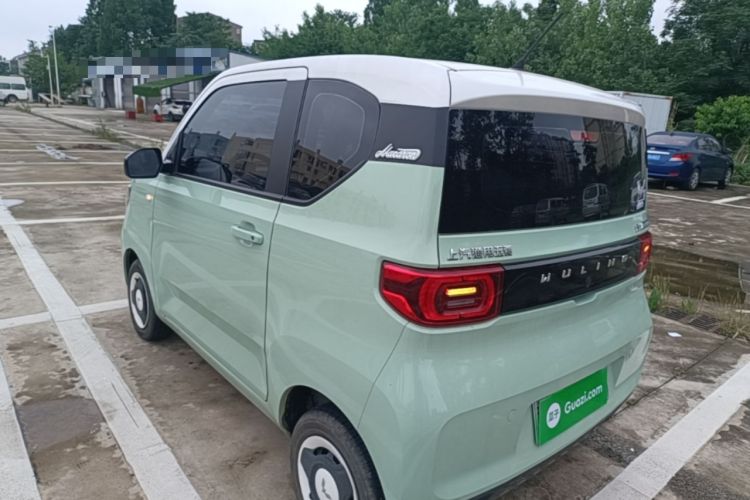 Used Wuling Hongguang MINIEV 2021 Macaron Premium Model – Lithium Iron Phosphate Rear Left 45 Deg