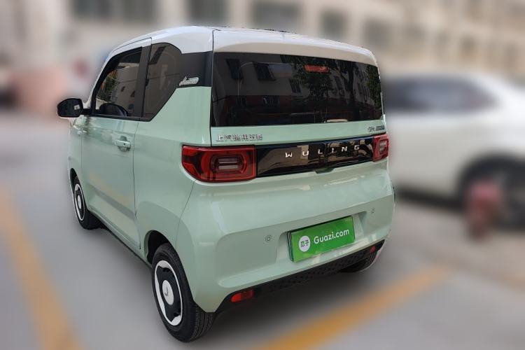 Used Wuling Hongguang MINIEV 2021 Macaron Premium Model – Lithium-NMC Rear Left 45 Deg