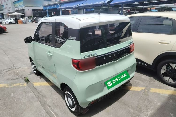 Used Wuling Hongguang MINIEV 2021 Macaron Premium Model – Lithium Iron Phosphate Rear Left 45 Deg