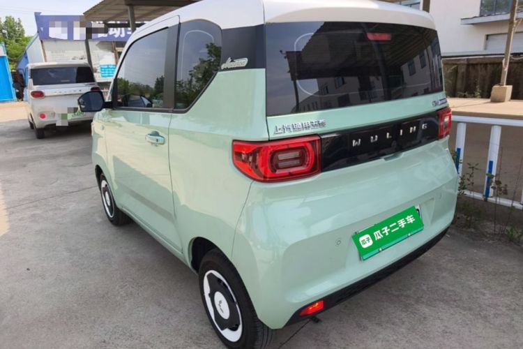 Used Wuling Hongguang MINIEV 2021 Macaron Premium Model – Lithium Iron Phosphate Rear Left 45 Deg
