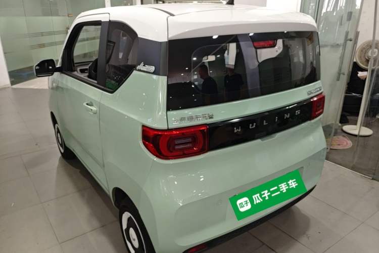 Used Wuling Hongguang MINIEV 2021 Macaron Premium Model – Lithium Iron Phosphate Rear Left 45 Deg