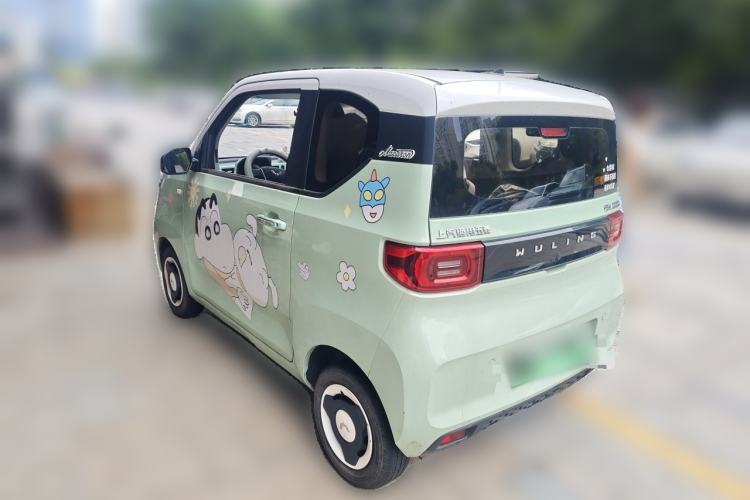 Used Wuling Hongguang MINIEV 2021 Macaron Premium Model – Lithium Iron Phosphate Rear Left 45 Deg