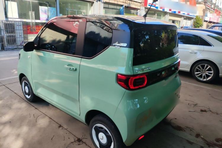 Used Wuling Hongguang MINIEV 2021 Macaron Fashion Edition Lithium-Ion Battery Rear Left 45 Deg
