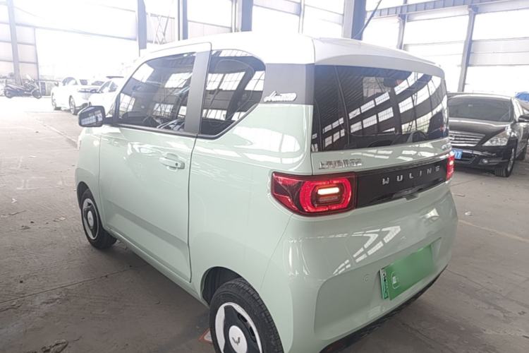 Used Wuling Hongguang MINIEV 2021 Macaron Premium Model – Lithium Iron Phosphate Rear Left 45 Deg