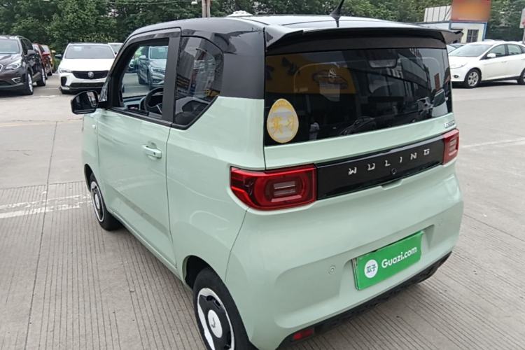 Used Wuling Hongguang MINIEV 2021 Macaron Premium Model – Lithium Iron Phosphate Rear Left 45 Deg