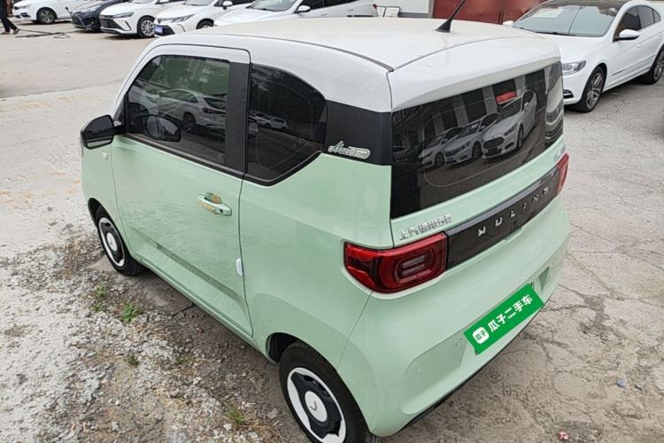 Used Wuling Hongguang MINIEV 2021 Macaron Premium Model – Lithium Iron Phosphate Rear Left 45 Deg