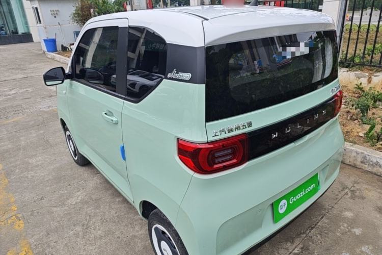 Used Wuling Hongguang MINIEV 2021 Macaron Fashion Edition Lithium-Ion Battery Rear Left 45 Deg