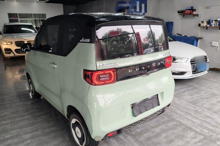 Used Wuling Hongguang MINIEV 2021 Macaron Premium Model – Lithium Iron Phosphate Rear Left 45 Deg
