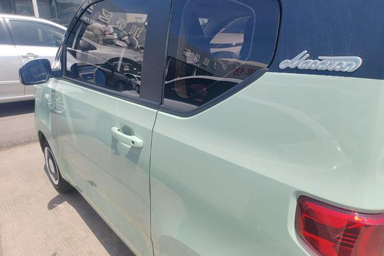 Used Wuling Hongguang MINIEV 2021 Macaron Premium Model – Lithium Iron Phosphate Rear Left 45 Deg
