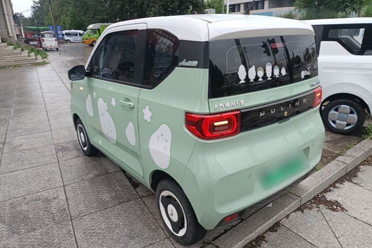 Used Wuling Hongguang MINIEV 2021 Macaron Premium Model – Lithium Iron Phosphate Rear Left 45 Deg