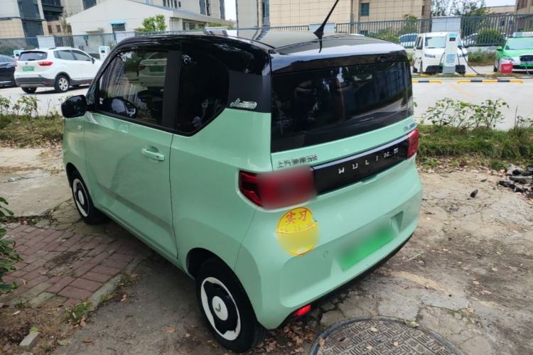 Used Wuling Hongguang MINIEV 2021 Macaron Premium Model – Lithium Iron Phosphate Rear Left 45 Deg