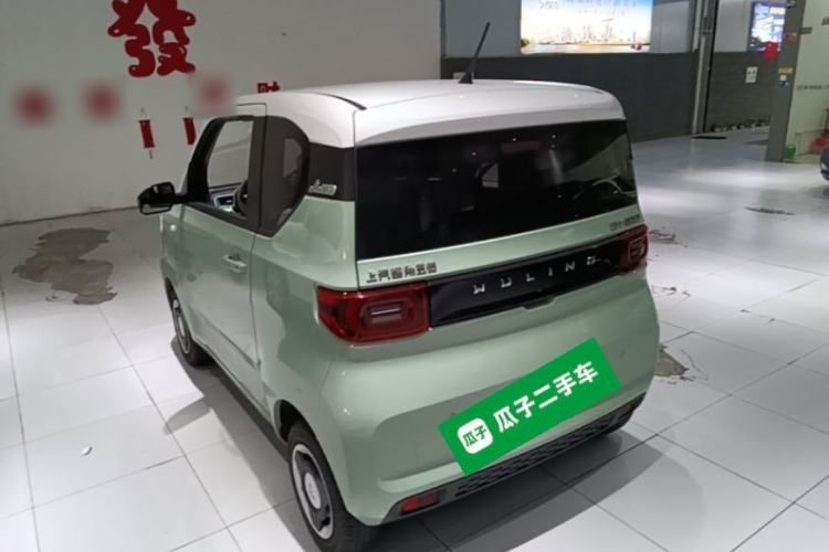 Used Wuling Hongguang MINIEV 2021 Macaron Premium Model – Lithium Iron Phosphate Rear Left 45 Deg