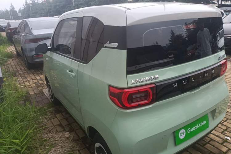 Used Wuling Hongguang MINIEV 2021 Macaron Premium Model – Lithium Iron Phosphate Rear Left 45 Deg