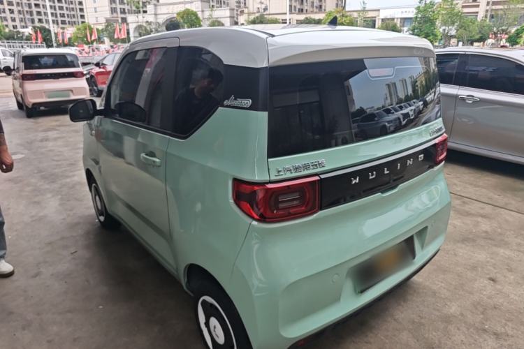 Used Wuling Hongguang MINIEV 2021 Macaron Premium Model – Lithium Iron Phosphate Rear Left 45 Deg
