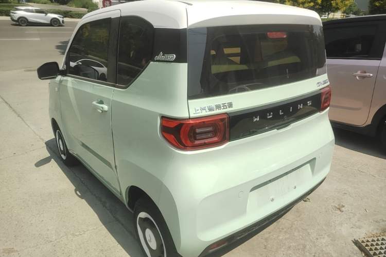 Used Wuling Hongguang MINIEV 2021 Macaron Premium Model – Lithium-NMC Rear Left 45 Deg