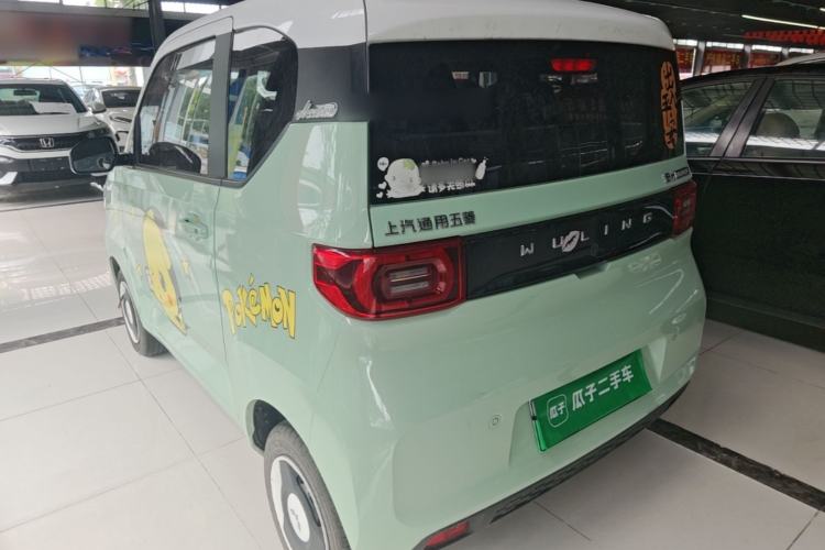 Used Wuling Hongguang MINIEV 2021 Macaron Premium Model – Lithium Iron Phosphate Rear Left 45 Deg