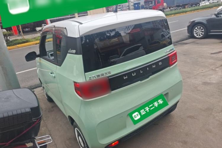 Used Wuling Hongguang MINIEV 2021 Macaron Premium Model – Lithium-NMC Rear Left 45 Deg