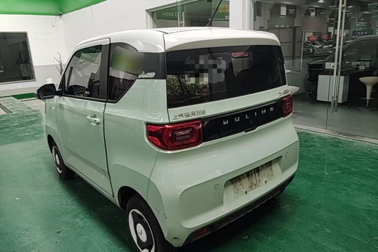 Used Wuling Hongguang MINIEV 2021 Macaron Premium Model – Lithium Iron Phosphate Rear Left 45 Deg
