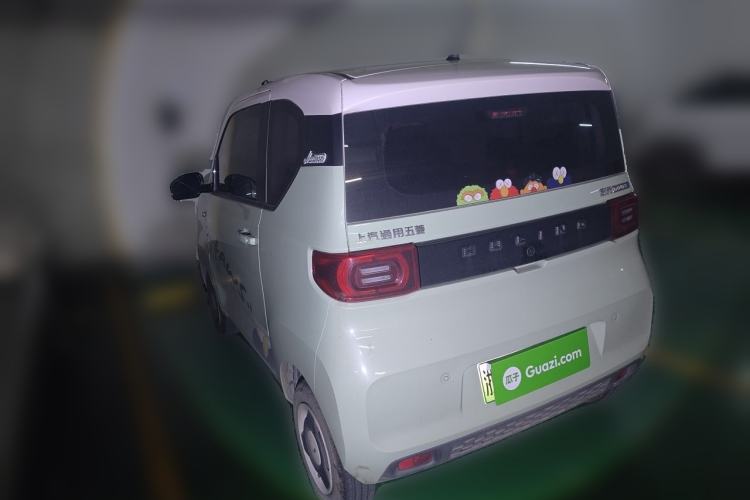 Used Wuling Hongguang MINIEV 2021 Macaron Fashion Model Lithium Iron Phosphate Rear Left 45 Deg