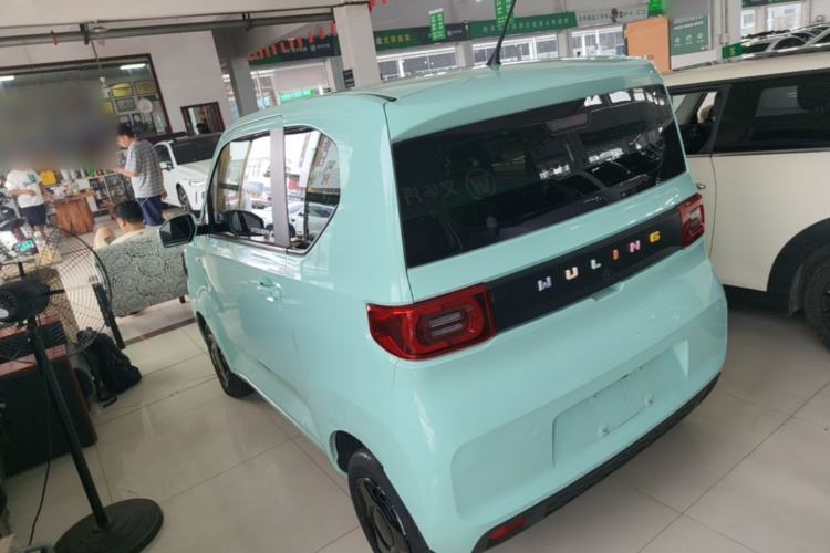 Used Wuling Hongguang MINIEV 2021 Macaron Premium Model – Lithium-NMC Rear Left 45 Deg