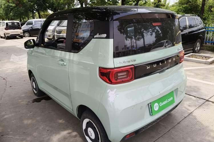 Used Wuling Hongguang MINIEV 2021 Macaron Premium Model – Lithium Iron Phosphate Rear Left 45 Deg