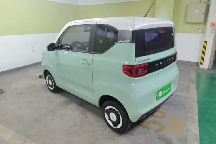 Used Wuling Hongguang MINIEV 2021 Macaron Sandwich Model 170 km Lithium Iron Phosphate Rear Left 45 Deg