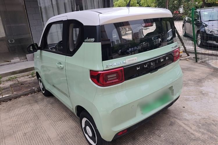 Used Wuling Hongguang MINIEV 2021 Macaron Premium Model – Lithium Iron Phosphate Rear Left 45 Deg