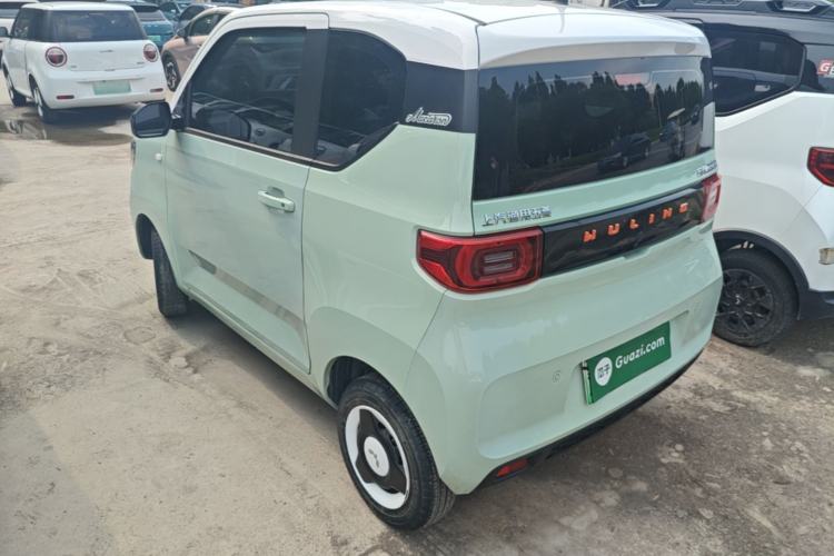 Used Wuling Hongguang MINIEV 2021 Macaron Sandwich Model 120 km Lithium NMC Rear Left 45 Deg