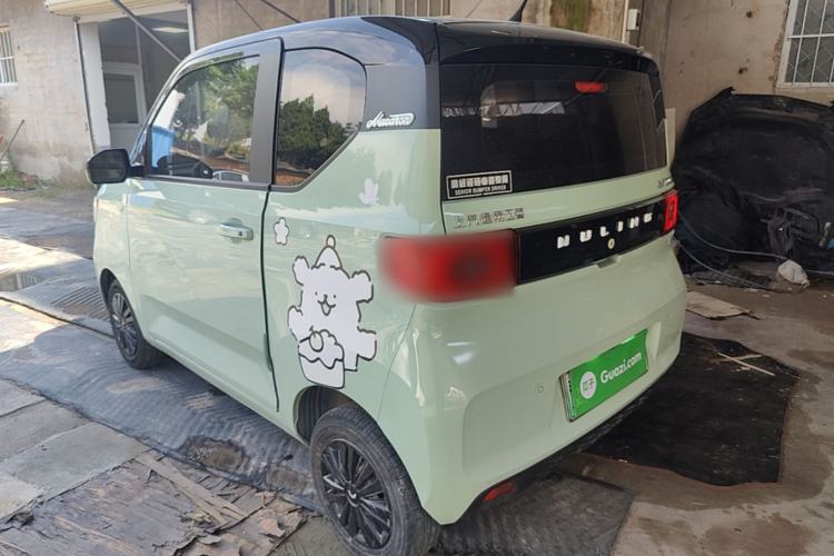 Used Wuling Hongguang MINIEV 2021 Macaron Fashion Model Lithium Iron Phosphate Rear Left 45 Deg
