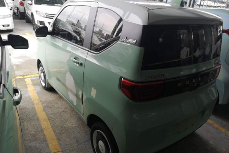 Used Wuling Hongguang MINIEV 2021 Macaron Premium Model – Lithium Iron Phosphate Rear Left 45 Deg