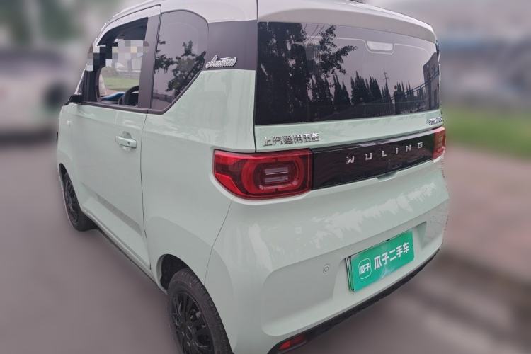 Used Wuling Hongguang MINIEV 2021 Macaron Premium Model – Lithium-NMC Rear Left 45 Deg