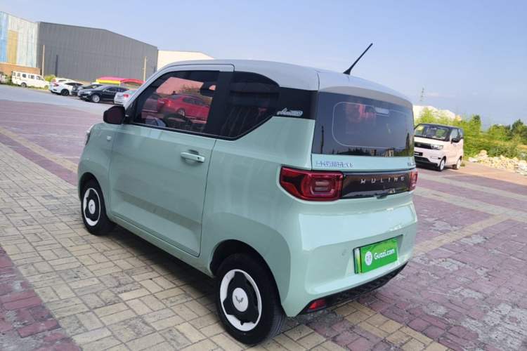 Used Wuling Hongguang MINIEV 2021 Macaron Premium Model – Lithium Iron Phosphate Rear Left 45 Deg