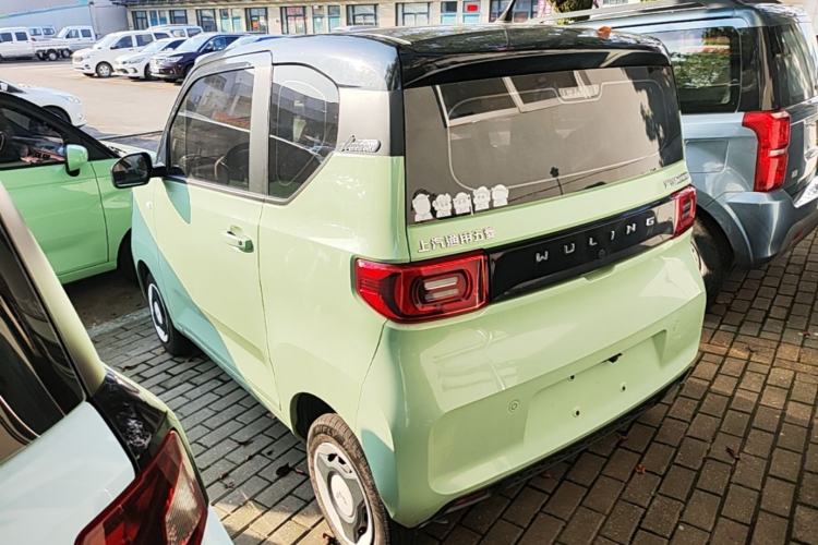 Used Wuling Hongguang MINIEV 2021 Macaron Premium Model – Lithium Iron Phosphate Rear Left 45 Deg