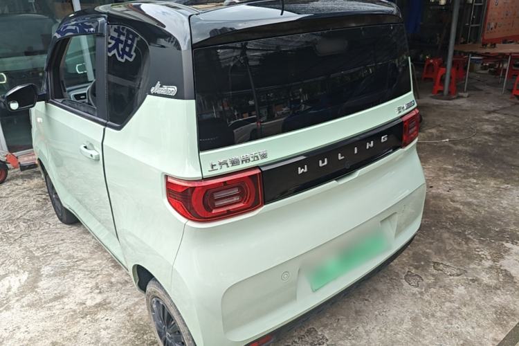 Used Wuling Hongguang MINIEV 2021 Macaron Premium Model – Lithium Iron Phosphate Rear Left 45 Deg