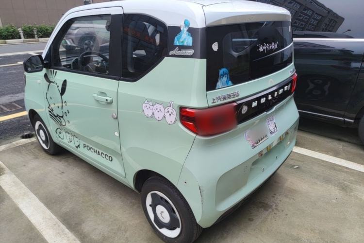 Used Wuling Hongguang MINIEV 2021 Macaron Premium Model – Lithium Iron Phosphate Rear Left 45 Deg