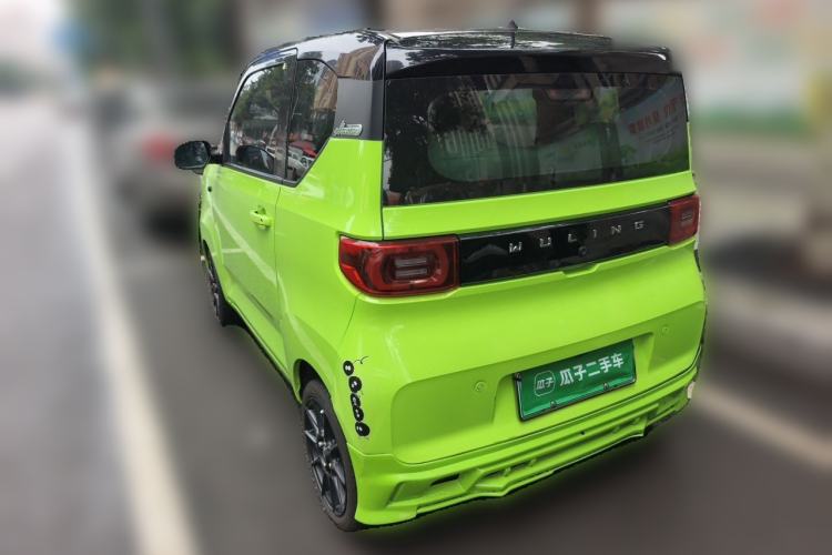 Used Wuling Hongguang MINIEV 2021 Macaron Premium Model – Lithium-NMC Rear Left 45 Deg