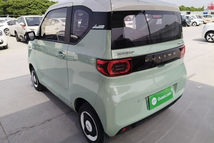 Used Wuling Hongguang MINIEV 2021 Macaron Premium Model – Lithium Iron Phosphate Rear Left 45 Deg