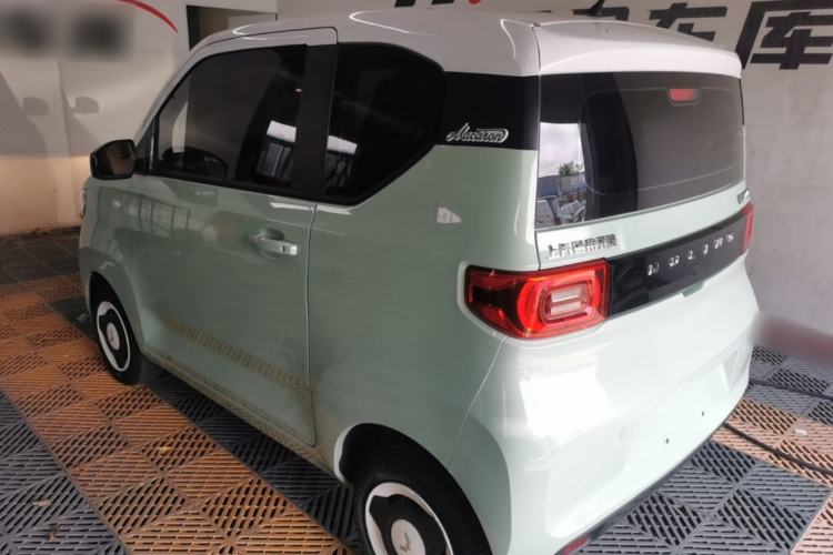 Used Wuling Hongguang MINIEV 2021 Macaron Premium Model – Lithium Iron Phosphate Rear Left 45 Deg
