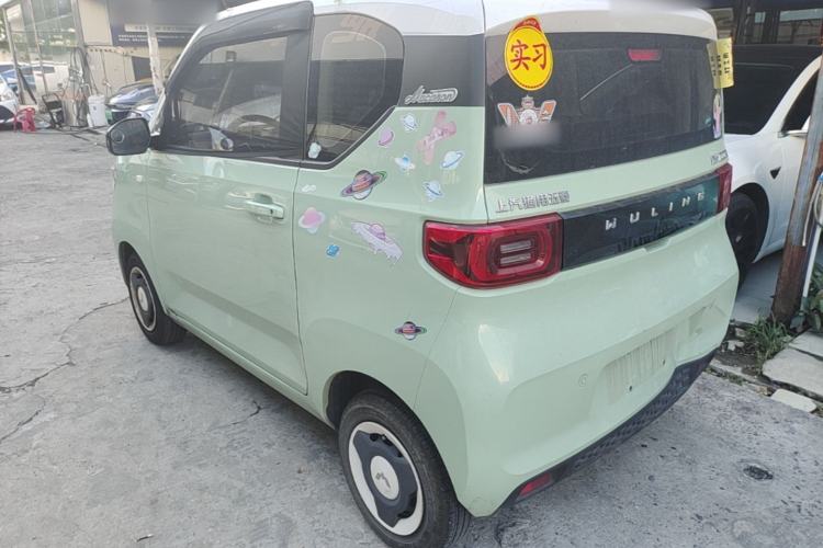 Used Wuling Hongguang MINIEV 2021 Macaron Premium Model – Lithium Iron Phosphate Rear Left 45 Deg