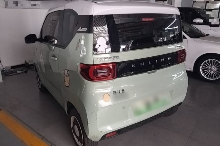 Used Wuling Hongguang MINIEV 2021 Macaron Fashion Edition Lithium-Ion Battery Rear Left 45 Deg