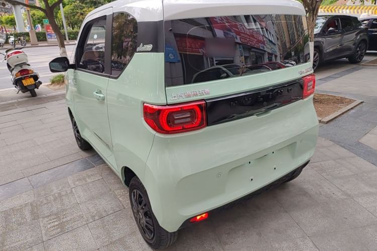 Used Wuling Hongguang MINIEV 2021 Macaron Sandwich Model 120 km Lithium Iron Phosphate Rear Left 45 Deg
