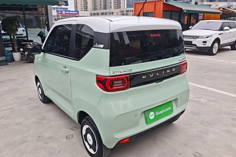 Used Wuling Hongguang MINIEV 2021 Macaron Premium Model – Lithium Iron Phosphate Rear Left 45 Deg